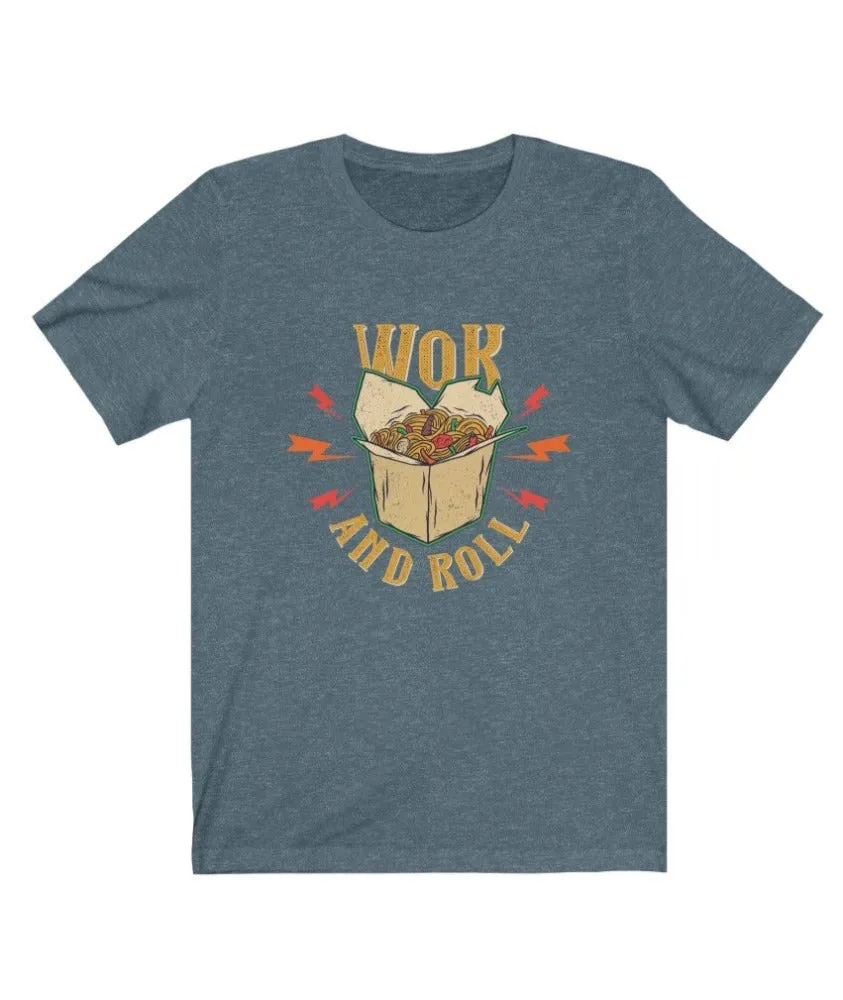Wok and Roll Graphic Jersey Tee
