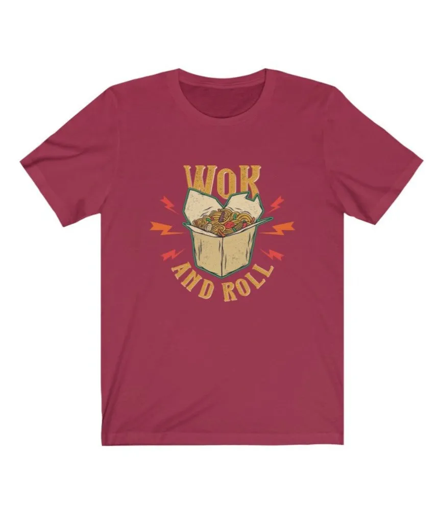 Wok and Roll Graphic Jersey Tee