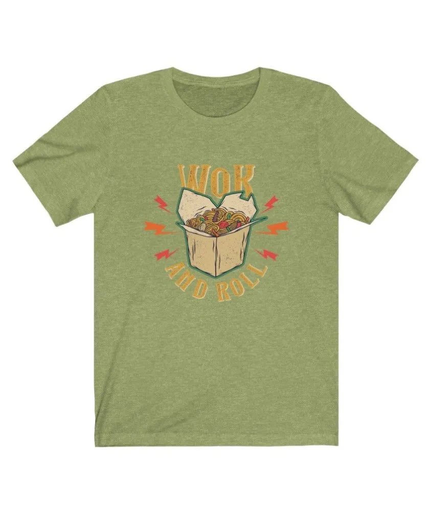 Wok and Roll Graphic Jersey Tee