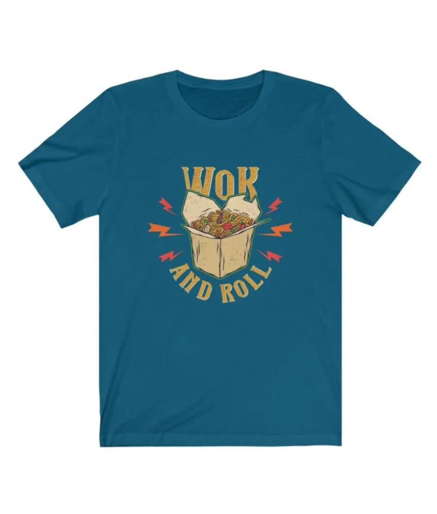 Wok and Roll Graphic Jersey Tee