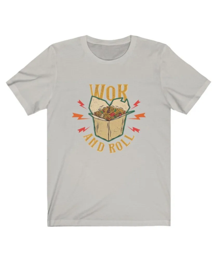 Wok and Roll Graphic Jersey Tee