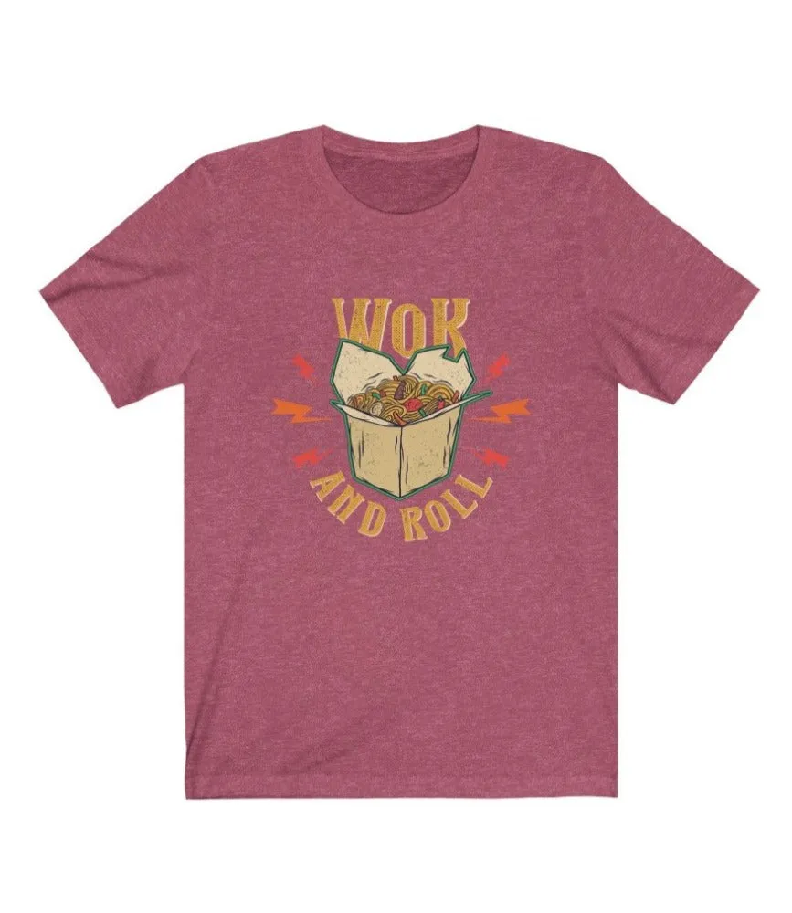 Wok and Roll Graphic Jersey Tee