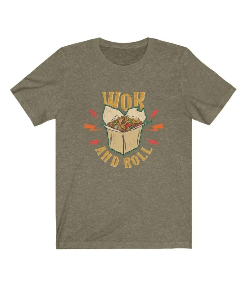 Wok and Roll Graphic Jersey Tee