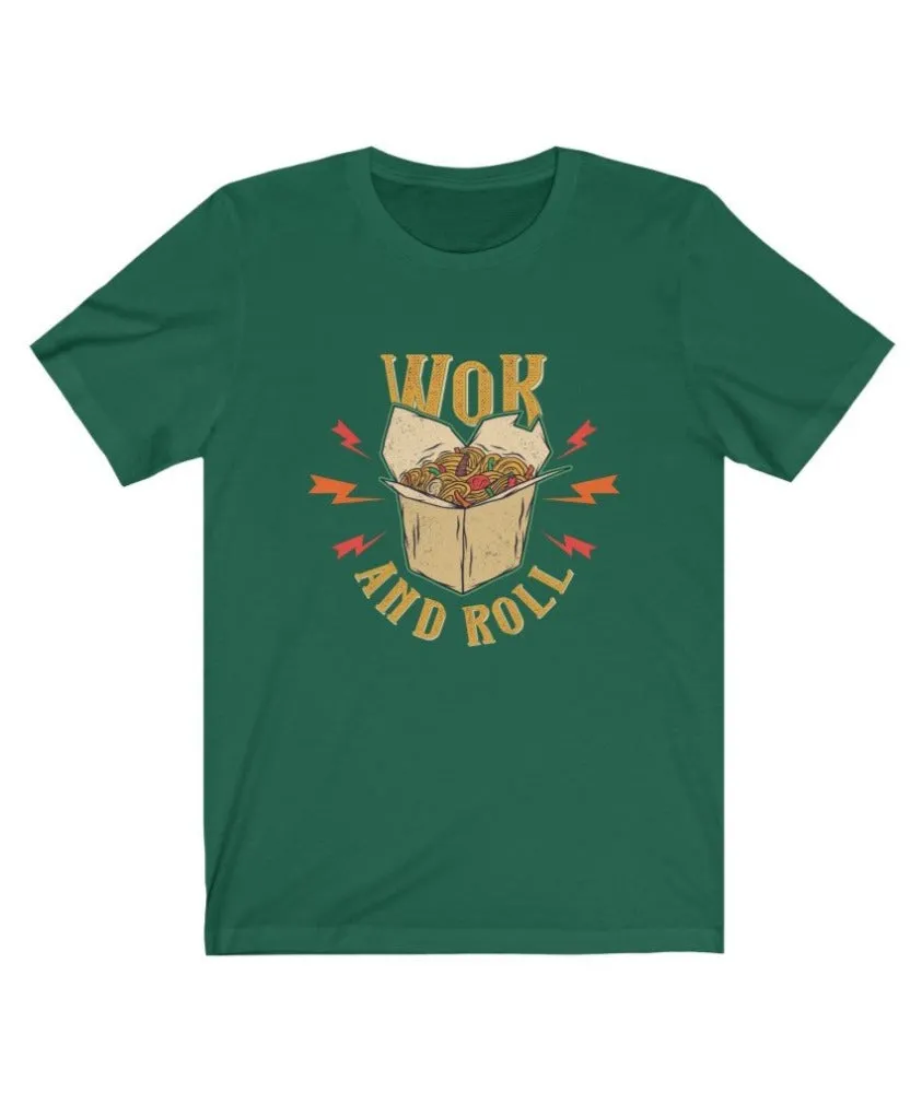Wok and Roll Graphic Jersey Tee