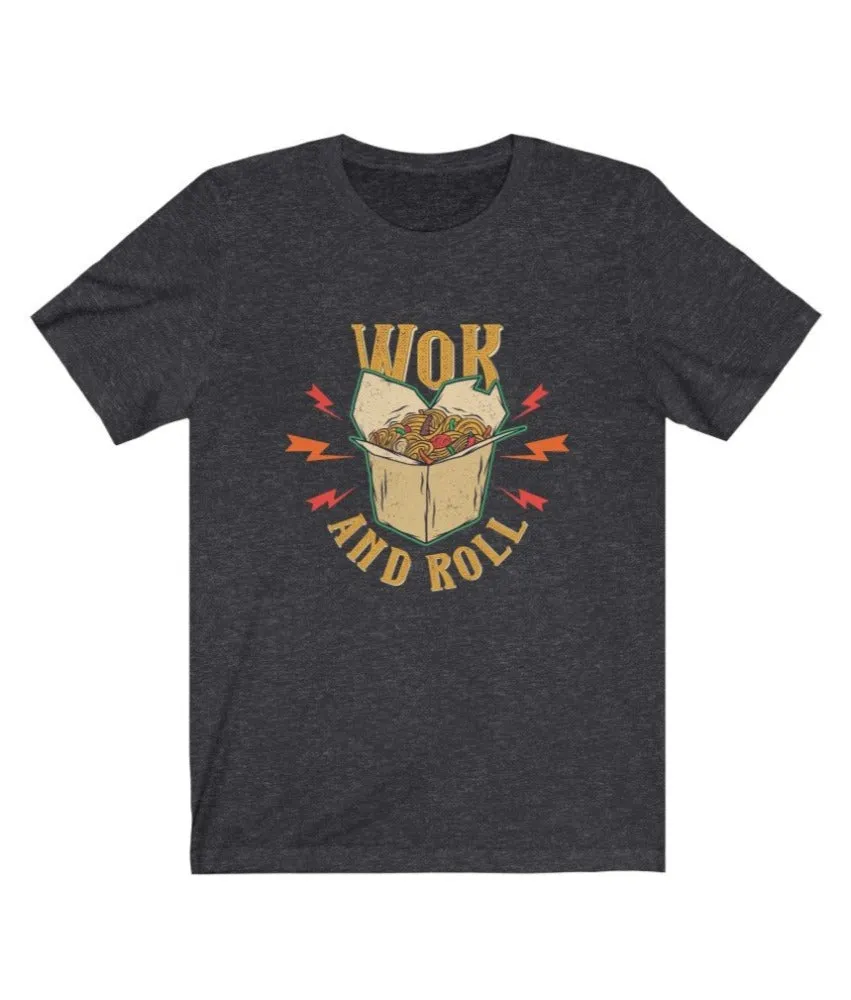 Wok and Roll Graphic Jersey Tee