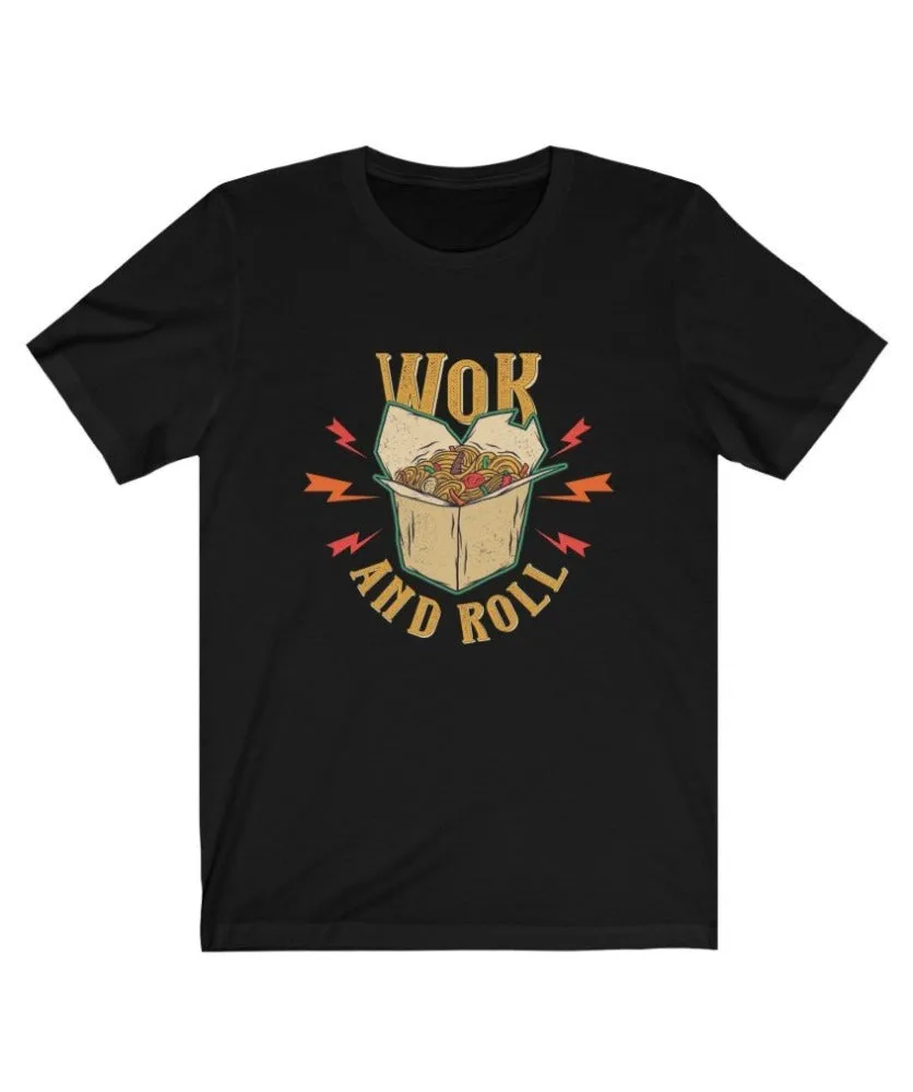 Wok and Roll Graphic Jersey Tee