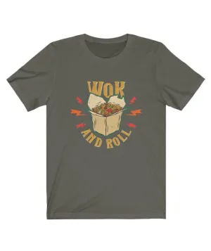 Wok and Roll Graphic Jersey Tee