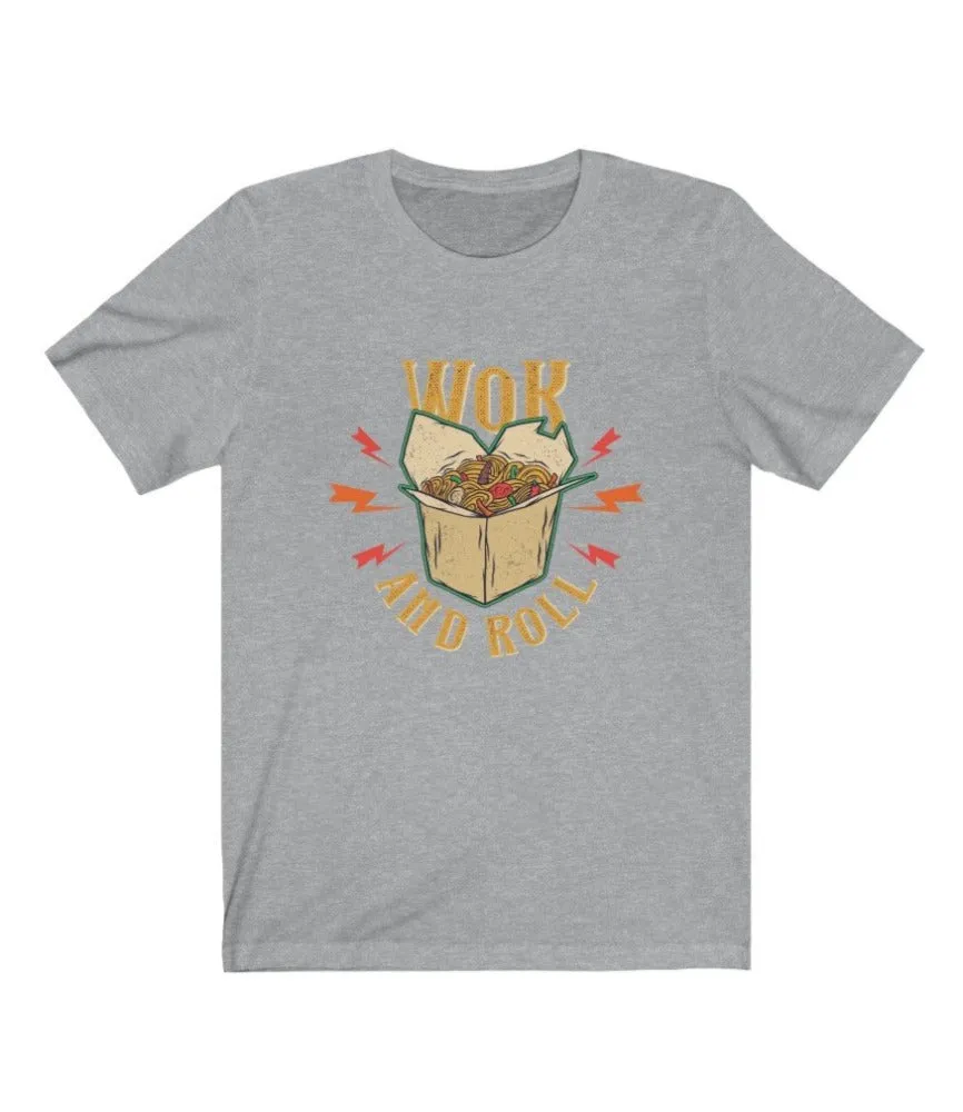 Wok and Roll Graphic Jersey Tee