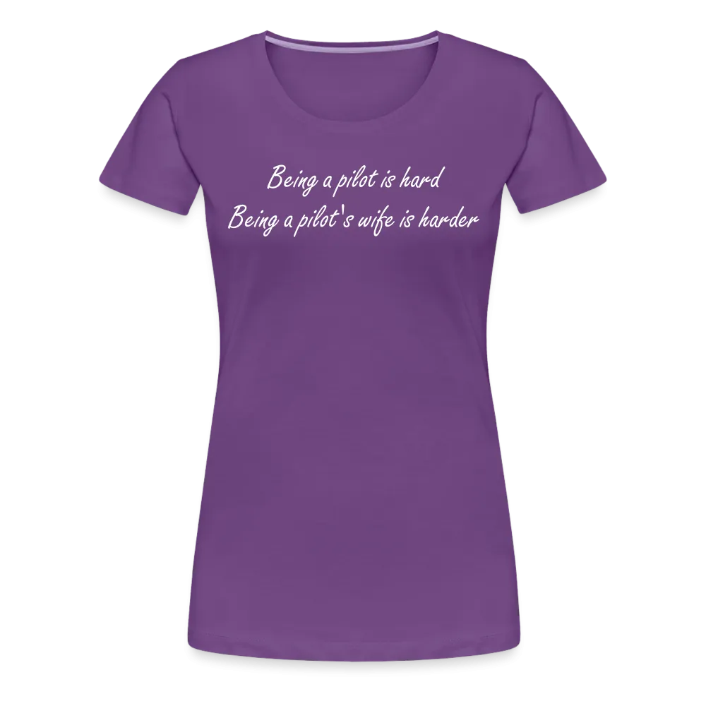 Women’s Being a Pilot's Wife T-Shirt (More Colors)