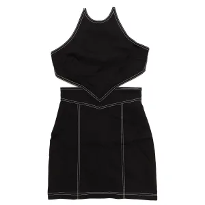 Womens Ksubi Call Me Halter Dress 'Black'