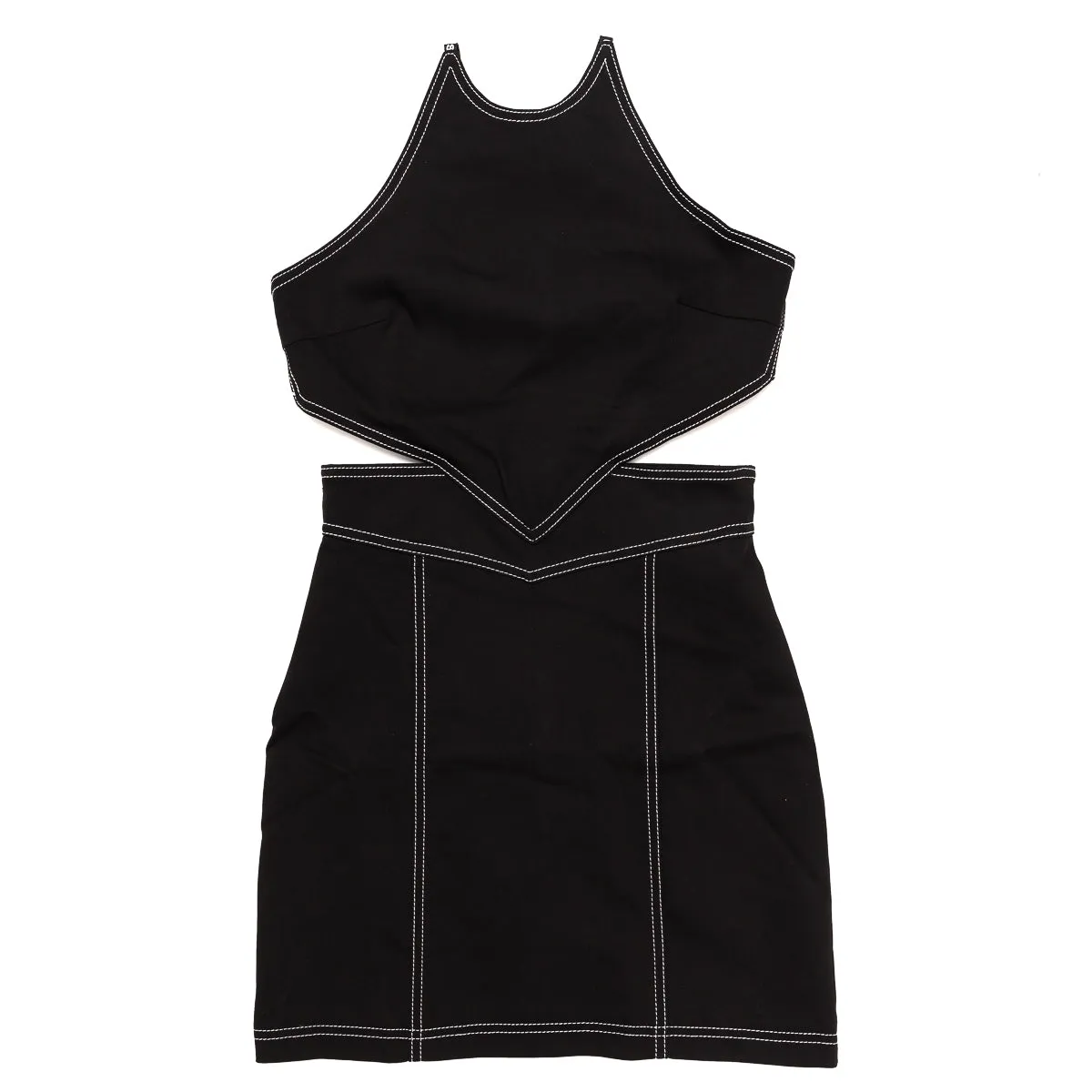 Womens Ksubi Call Me Halter Dress 'Black'
