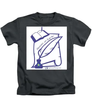 Writer Heaven On Earth - Kids T-Shirt