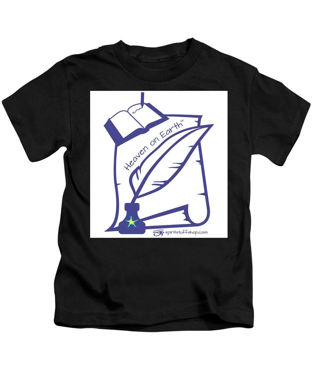 Writer Heaven On Earth - Kids T-Shirt