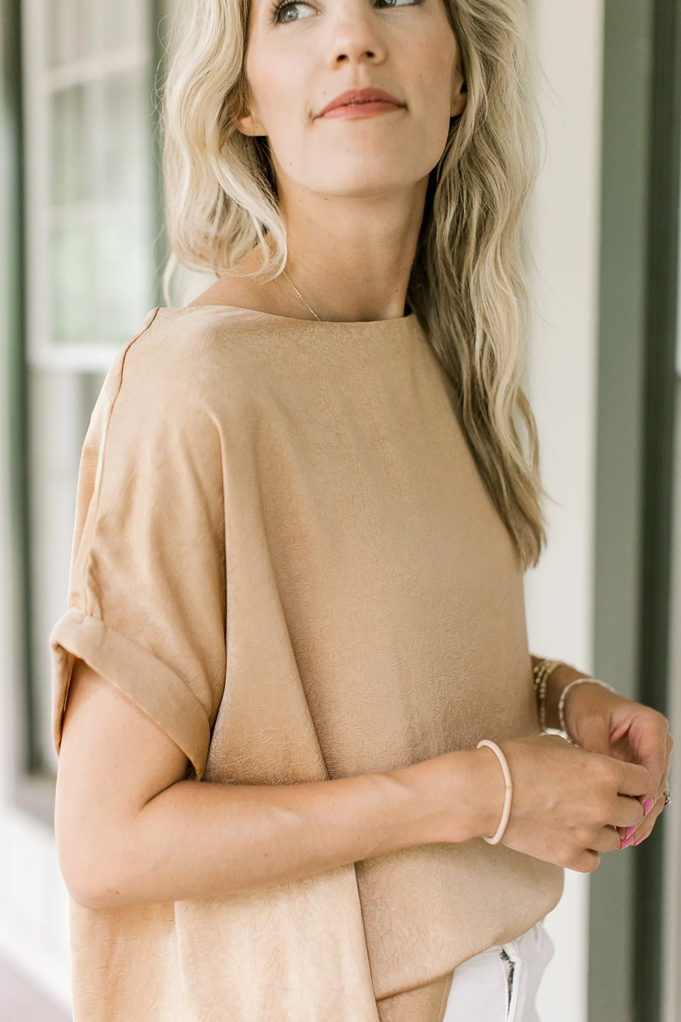 XZ Golden Sun Short Sleeve Top