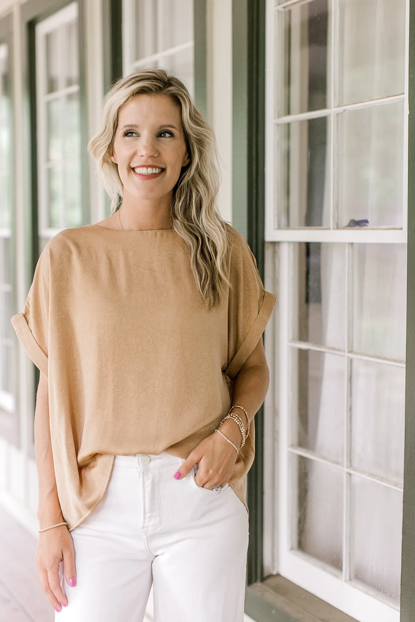 XZ Golden Sun Short Sleeve Top