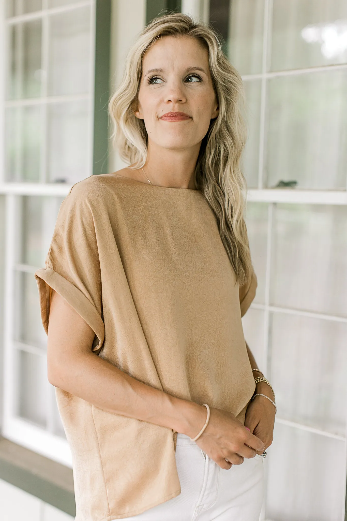 XZ Golden Sun Short Sleeve Top