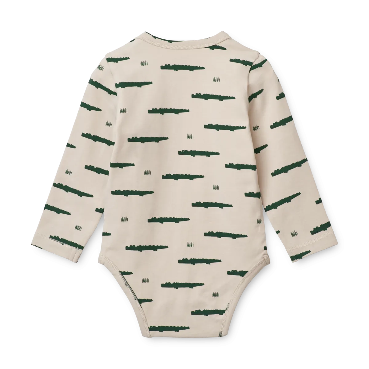 Yanni Carlos Crocodile Long Sleeve Bodysuit